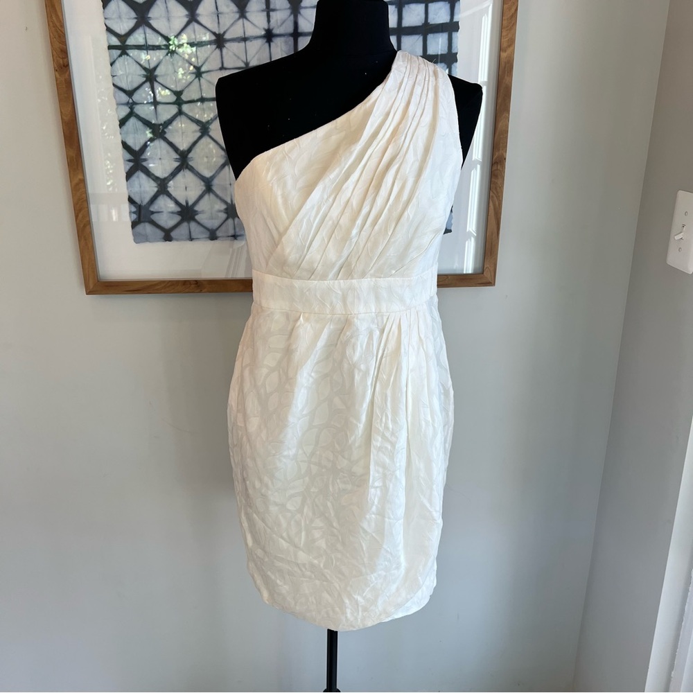 Shoshanna One Shoulder Dress